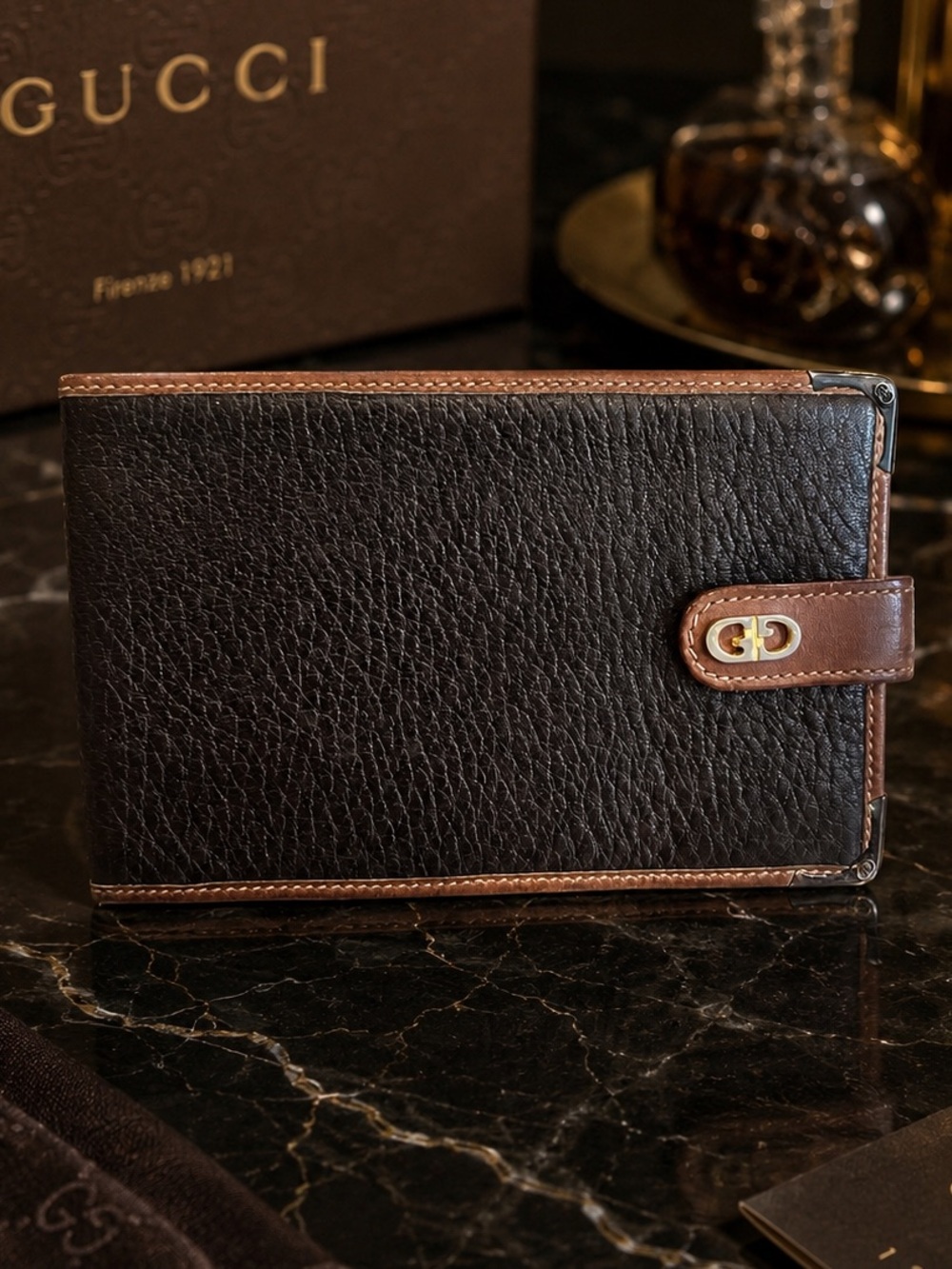 Gucci Vintage Bifold Wallet
